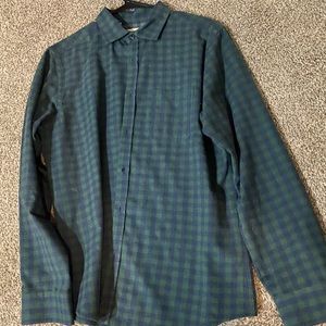 Mens Steel & Jelly L/S Flannel Gingham Dress Shirt